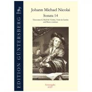 Nicolai, J.M.: Sonata 14 g-Moll 