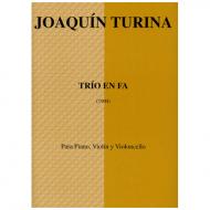 Turina, J.: Trio En Fa (f-moll) 