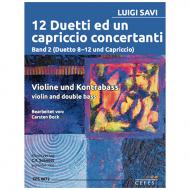 Savi, L.: 12 Duetti ed un capriccio concertanti Band 2 (Duetto 8-12 und Capriccio) 