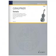 Graupner, C.: Violinsonate GWV 711 g-Moll 