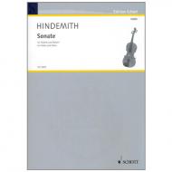 Hindemith, P.: Sonate C-Dur 
