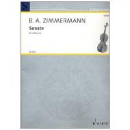 Zimmermann, B. A.: Sonate 