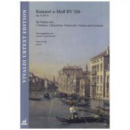 Vivaldi, A.: Violinkonzert Op. 3/6 RV 356 a-Moll – Partitur 