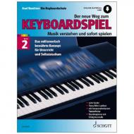 Benthien, A.: Der neue Weg zum Keyboardspiel Band 2 (+Online Audio) 