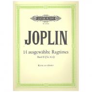 Joplin, S.: 14 ausgewählte Ragtimes Band 2 