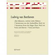 Beethoven, L. v.: »Bei Männern, welche Liebe fühlen« 7 Variationen aus der Zauberflöte WoO 46 