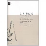 Mazas, J. F.: 12 kleine Duette Op. 38 Band 1 