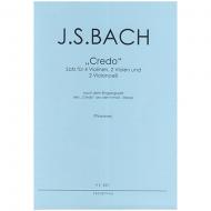 Bach, J. S.: Credo aus der h-Moll Messe BWV 232 