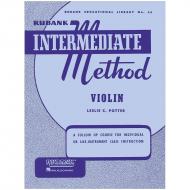 Rubank Intermediate Method for Violin 