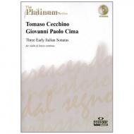 Cecchino, T. / Cima, G. P.: Three Early Italian Sonatas (+CD) 