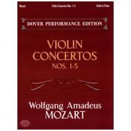 Mozart, W. A.: Violinkonzerte Nr. 1-5 