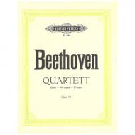 Beethoven, L. v.: Klavierquartett Es-Dur, Op. 16 
