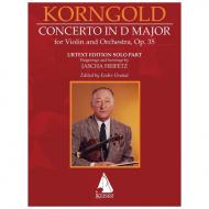 Korngold, E. W.: Violinkonzert D-Dur, Op. 35 
