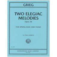Grieg, E. H.: 2 Elegische Melodien Op. 34 