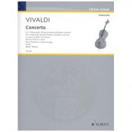 Vivaldi, A.: Konzert für 2 Celli und Orchester RV 531, PV 411, F. III: 2 g-Moll 