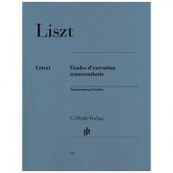 Liszt, F.: Études d´exécution transcendante 