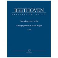 Beethoven, L. v.: Streichquartett Op. 127 Es-Dur – Partitur 