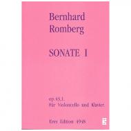 Romberg, B. H.: Sonate Op. 43/1 