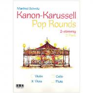Schmitz, M.: Kanon-Karussell – Pop Rounds 2-stimmig (Viola) 
