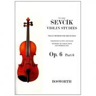 Sevcik, O.: Violinschule für Anfänger Op. 6, Heft 6 