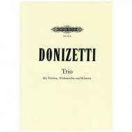 Donizetti, G.: Klaviertrio Es-Dur 