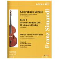 Simandl, F.: Kontrabass-Schule Band 6 