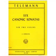 Telemann, G. Ph.: Sechs kanonische Sonaten 