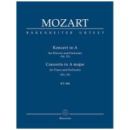Mozart, W. A.: Konzert für Klavier und Orchester Nr. 23 A-Dur KV 488 