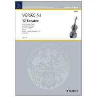 Veracini, F. M.: 12 Violinsonaten nach Corellis Op. 5 Band 3 