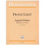 Liszt, F.: Jugend-Etüden 