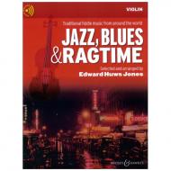 Huws Jones, E.: Jazz, Blues & Ragtime - Violin (+Online Audio) 