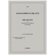 Scarlatti, A.: 3 Violoncellosonaten 