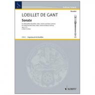 Loeillet de Gant, J-B.: Violinsonate e-Moll Op. 3/6 