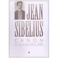 Sibelius, J.: Canon (1889) 