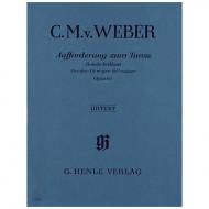 Weber, C.M.v.: Aufforderung zum Tanze Des-Dur Op. 65 