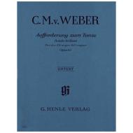 Weber, C.M.v.: Aufforderung zum Tanze Des-Dur Op. 65 