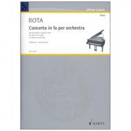Rota, N.: Concerto in fa per orchestra 