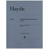 Haydn, J.: Sämtliche Klaviersonaten Band I 