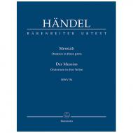 Händel, G. F.: Messiah (Der Messias) HWV 56 – Oratorium in drei Teilen 