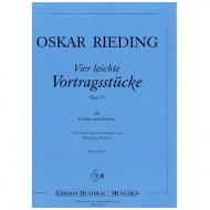Rieding, O.: 4 leichte Vortragsstücke Op. 23 