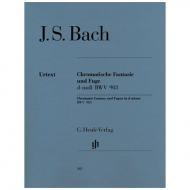 Bach, J. S.: Chromatische Fantasie und Fuge d-Moll BWV 903/903a 