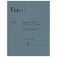Fauré, G.: Berceuse Op. 16 