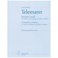 Telemann, G. Ph.: Violinkonzert a-Moll 