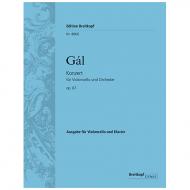 Gál, H.: Violoncellokonzert Op. 67 