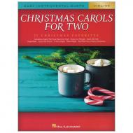 Christmas Carols for Two Violins 