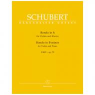 Schubert, F.: Rondo Op. 70 D 895 h-Moll 