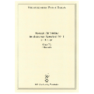 Taban, P.: Konzert im deutschen Barockstil Nr. 1 Op. 7/c 