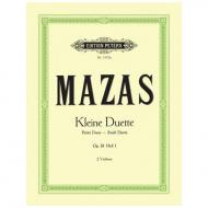Mazas, J. F.: Kleine Duette Op. 38 Band 1 