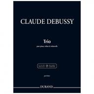 Debussy, C.: Klaviertrio – Klavierstimme 