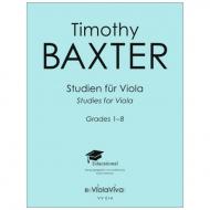 Baxter, T.: Studien für Viola 